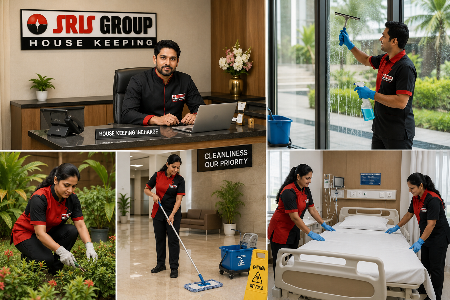 SRIS Group gardening and plant care team