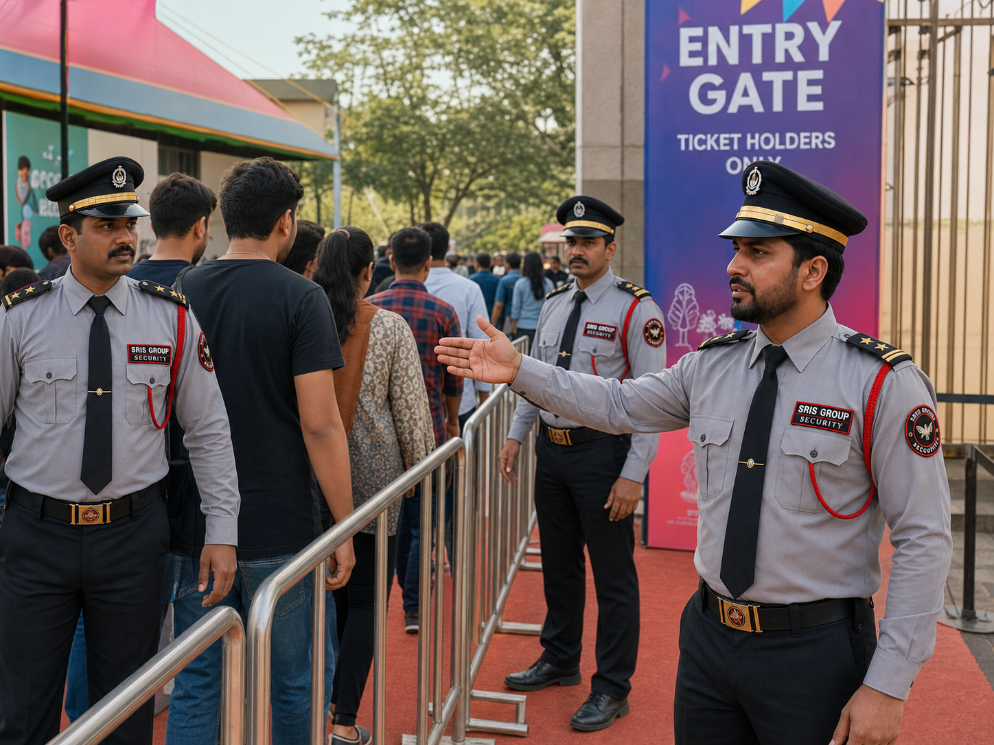 Crowd Control service by SRIS Group