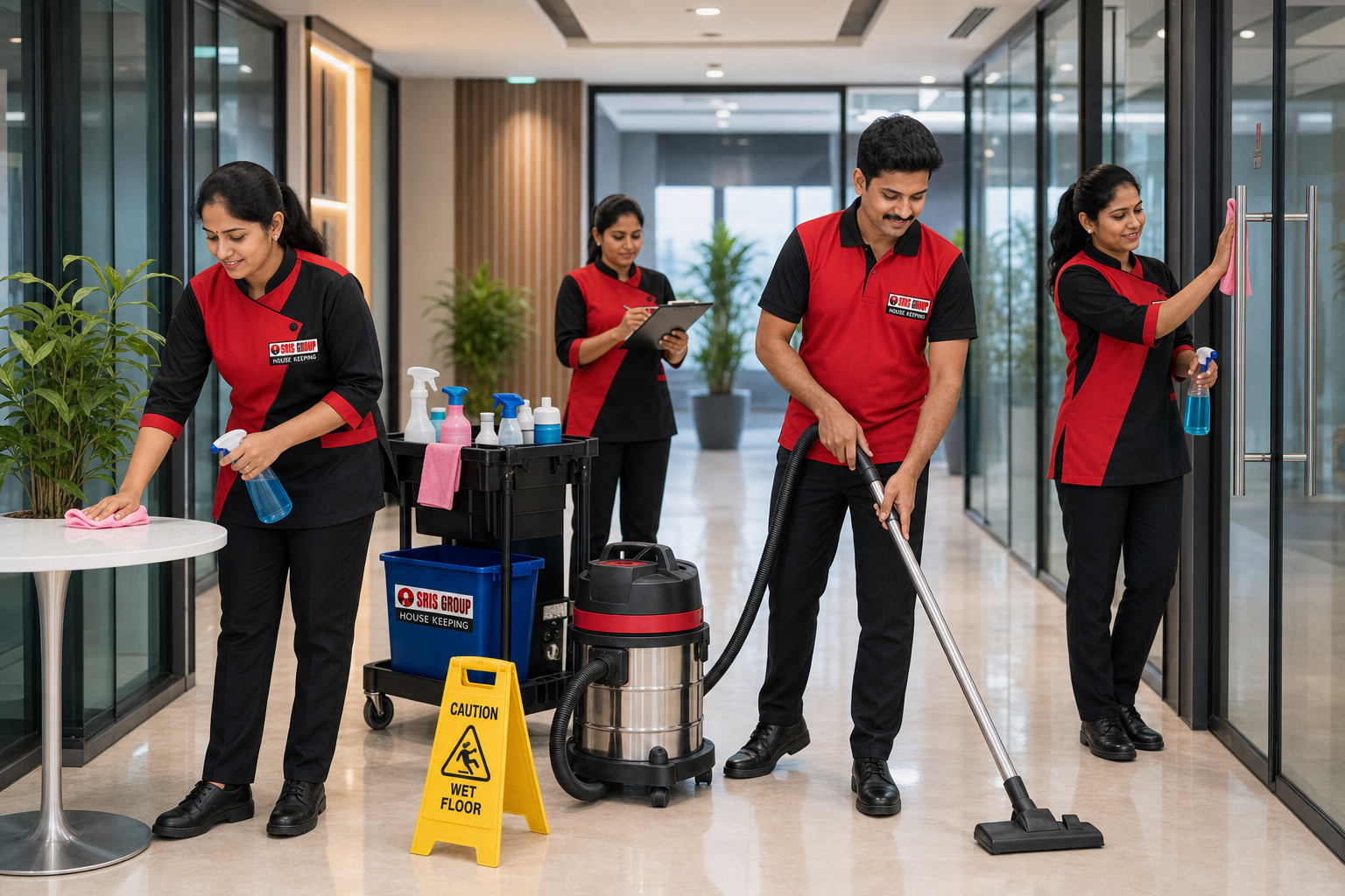 Housekeeping Services service by SRIS Group