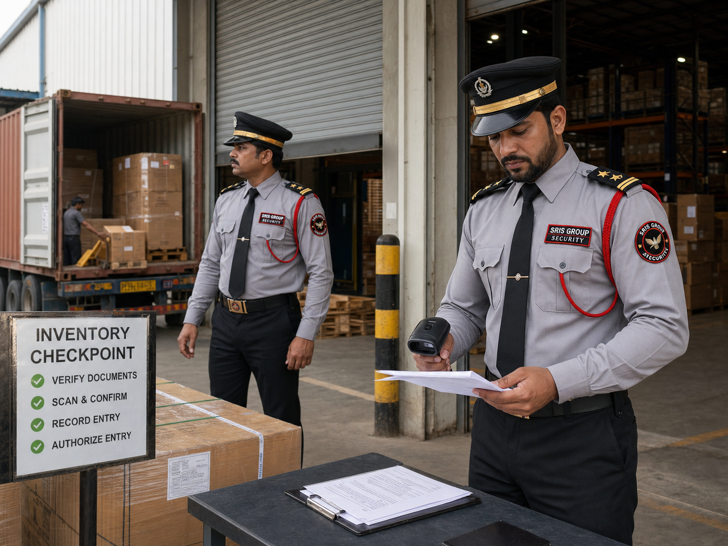 Warehouse Security service by SRIS Group